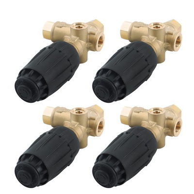#ad #ad LABLT 4PCS Unloader Valve VRT3 310 4350 PSI Pressure Washer Pump 8GPM 3 8quot; FNPT $136.52