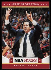 2012-13 NBA Hoops Erik Spoelstra #163 Miami Heat