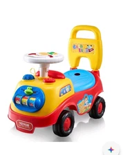 VEVOR Ride On Car Boys Girls Push Along Toy Car Stroller