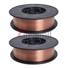 2 Pack 10lbs ER70S-6 MIG Welding Wire 10-lbs Roll 0.035" (0.9mm) Mild Steel NEW