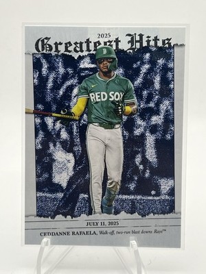 2026 Topps Series 1 Greatest Hits Ceddanne Rafaela #GH-3 Red Sox