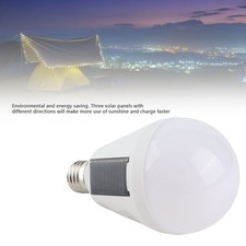 High Bright Solar Panel LED Bulb For Outdoor Hiking Camping