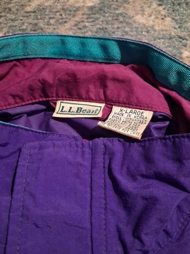 Vintage LL Bean Windbreaker Jacket Size XL image 2