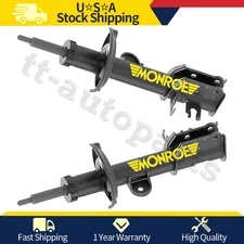 Pair Monroe Front Struts Shocks Fits 2016 2017 2018 Fiat 500X