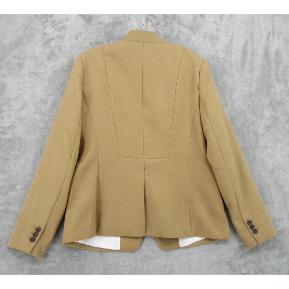 Blazer Banana Republic Mujer 12 Botones Peso Pesado Forrado Carrera A Medida Ciudad Foto 2 de 4