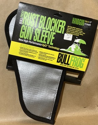 Bullfrog Rust Blocker Gun Sleeve Fits Handgun Up To 12 