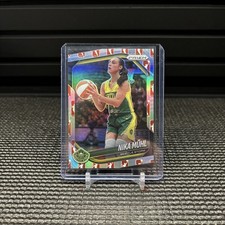 2025 Wnba Prizm Nika Muhl Wnba Silver Logo Prizm # 127 Seattle Storm Sp Mint