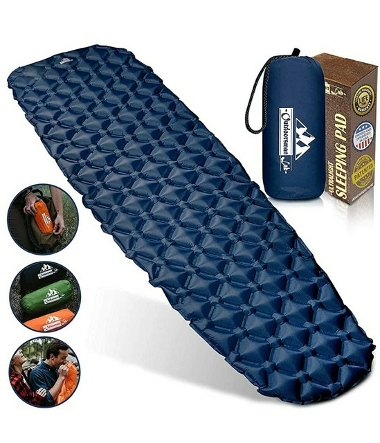 OutdoorsmanLab Ultralight Sleeping Pad - Ultra-Compact | eBay