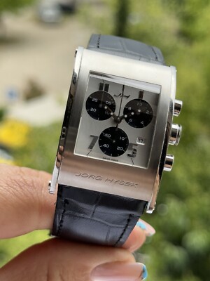 Jorg Hysek Kilada Watch K102 Chronograph QUARTZ Mens Swiss