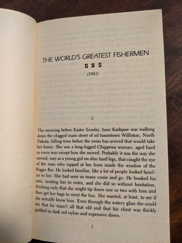 RARE: Louise Erdrich Love Medicine 1st PB Ed. 1987 Native American Indians - Picture 3 of 7