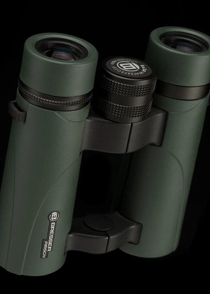Bresser 8x34 Pirsch Waterproof BaK-4 Multi-Coated Glass Compact Binoculars - Image 4 of 4