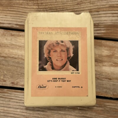Anne Murray Let s Keep It That Way 8 Track Tape / 1978
