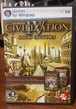 2007 Sid Meier's Civilization IV Gold Edition Game