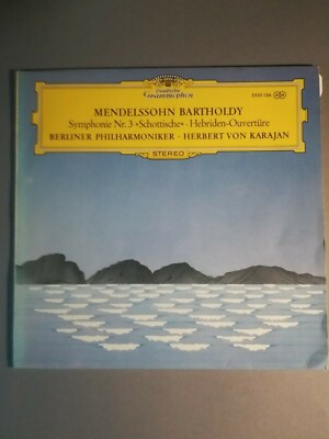 MENDELSSOHN-BARTHOLDY - SYMPHONIE Nr. 3 -Schottische Ouvertüre KARAJAN LP/L114