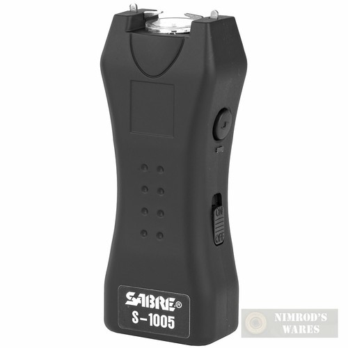 Sabre STUN GUN + FLASHLIGHT + HOLSTER SelfDefense BLACK S1005BK FAST SHIP eBay