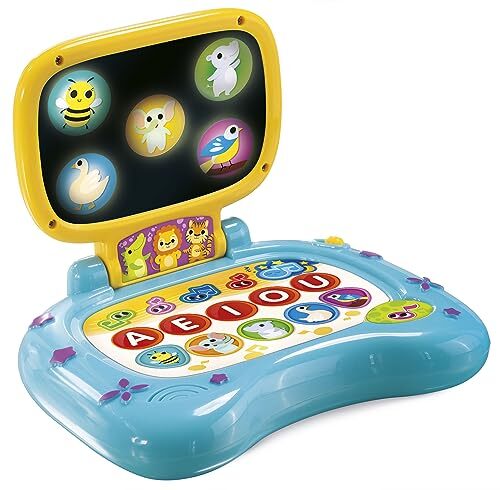 Lisciani Giochi- CAROTINA Baby Laptop LED Screen, 102228 (I0c)