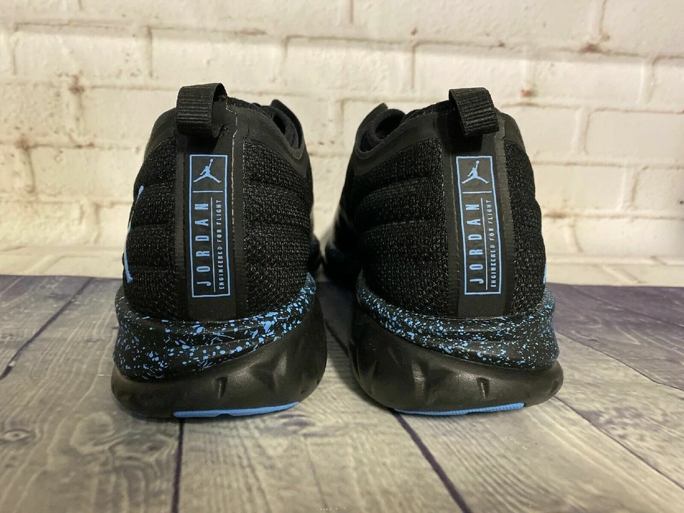 Nike Air Jordan Trainer Prime XII talla 12 Retro Negro Universidad Azul Nubuck Bebé Foto 4 de 4