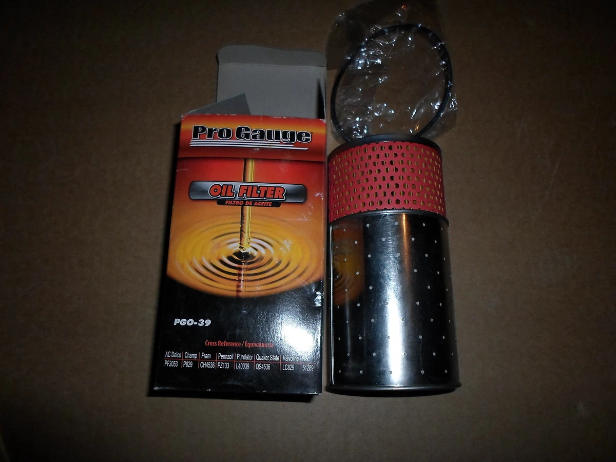 Lot of 2 PGO 39 Oil Filter Cross Reference Wix 51289 Fram
