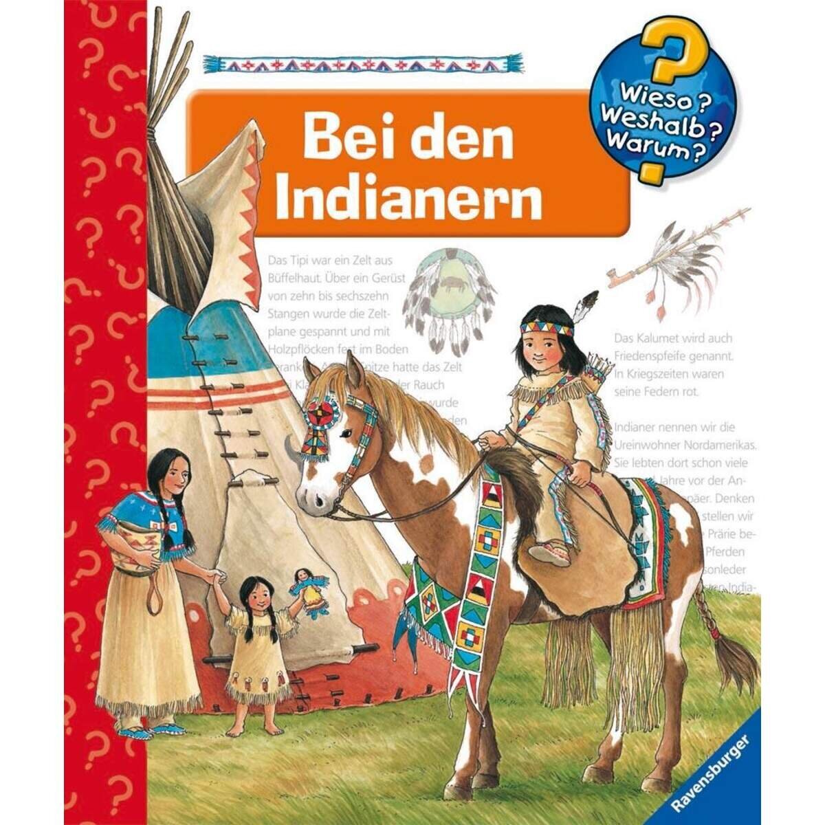 Thumbnail - Ravensburger Wieso? Weshalb? Warum? 18 Bei Den Indianern