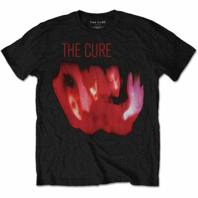 Offizielles schwarzes Herren-T-Shirt The Cure Pornography The Cure