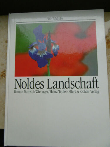  Emil Nolde, Maler Landschaften -Eine Bildreise- Ellert  Großbuch 24x 33 cm Top - Bild 1 von 3