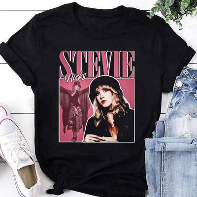 Stevie Nicks Vintage Live In Concert 2024 Unisex T-Shirt S-5XL Multicolor