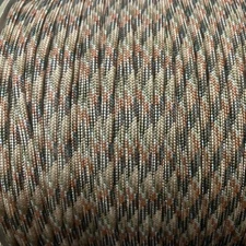 550 CAMO Para Parachute Cord 1000' spool.  7 strand,  550-pound tensile strength