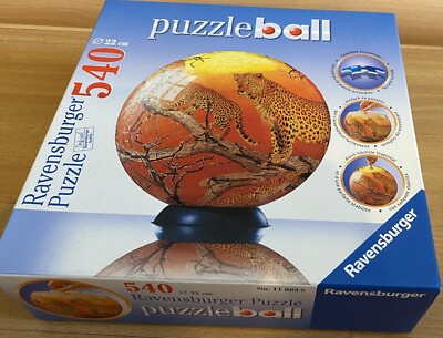 Ravensburger Puzzleball 540 Leoparden 11063