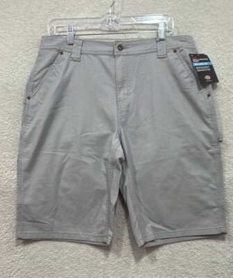 Dickies Women's Flex Duck Carpenter Relaxed Fit Shorts, Gray