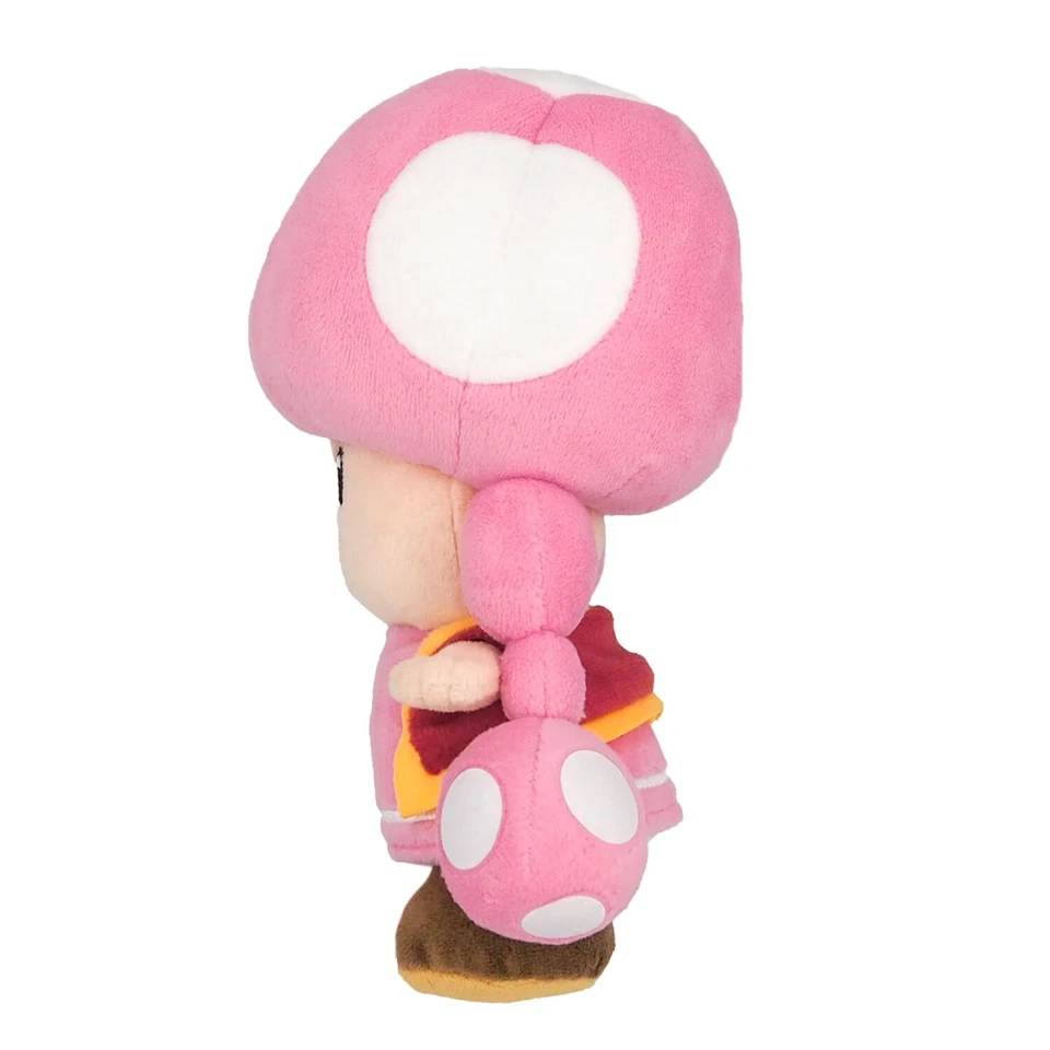 Juguete de peluche Super Mario Toadette 7,5 pulgadas suave y tierno figura coleccionable Foto 3 de 4