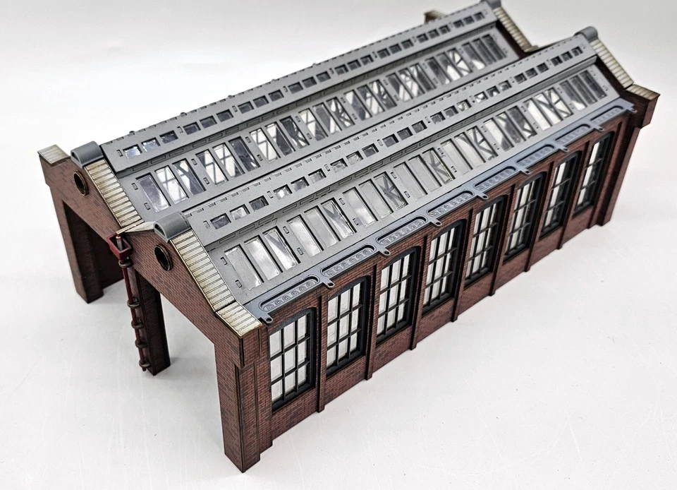 Modelux OO Gauge 'Derby' 2 Lane Engine Shed Kit
