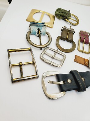 Vintage Belt Buckles Ladies Belt Buckle Lot Assorted  display picture 1