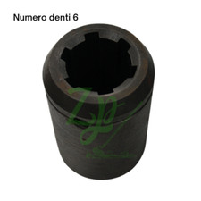 BOCCOLA SCANALATA MOTOCOLTIVATORE GOLDONI FRESA 22 22M FERRARI 74 DENTI 6