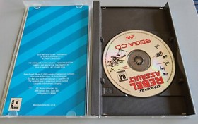 Star Wars: Rebel Assault (Sega CD, 1993) Complete No Foam Insert Resurfaced Disc
