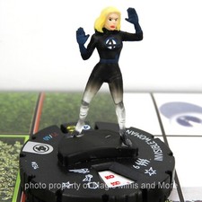 Fantastic Four  INVISIBLE WOMAN 034 HeroClix rare miniature 34 w/card
