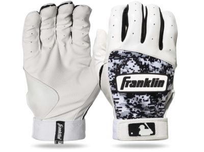 Gants De Battage Franklin Main Droite Noir Et Blanc Vintage