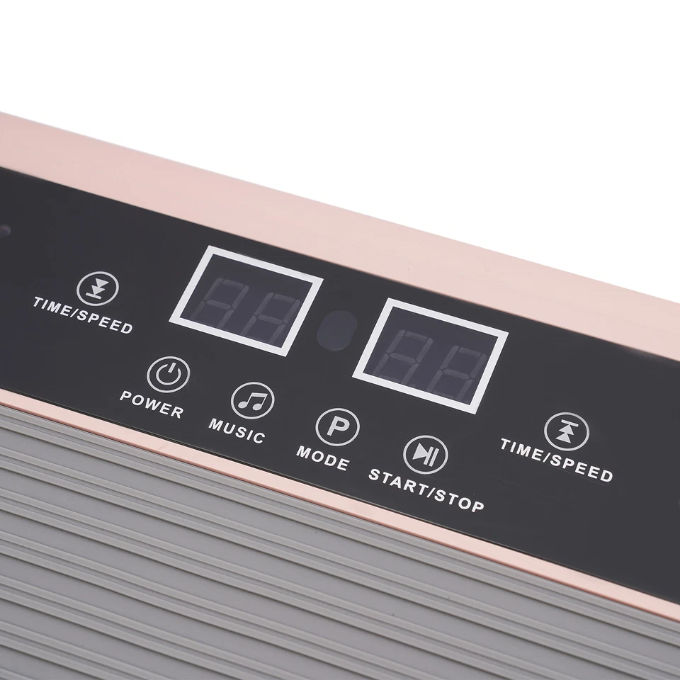 Whole Body Vibration Plate Vibration Platform Plate With Bluetooth Speaker Pink - Image 4 of 4