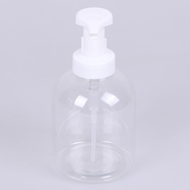1pcs 500ml clear foaming bottle foaming soap dispenser pump soap dispenser W❤D