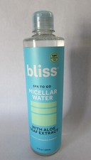 Bliss Spa To Go Micellar Water With Aloe Leaf Extract 17oz Gently Removes Makeup