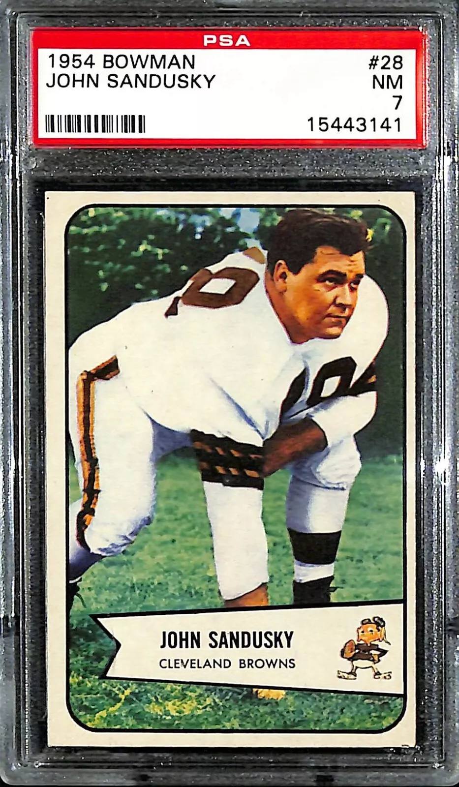 John Sandusky trading card