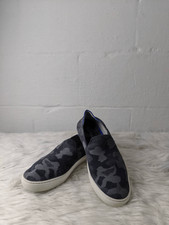 Rothy's Gray Camo Textile The Original Slip On Sneakers Size 9.5 Women's Loafers