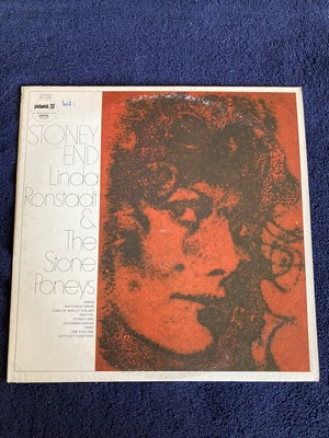 LINDA RONSTADT & THE STONE PONEYS~ Stoney End. 1972 Vinyl Lp. Excellent Player!!