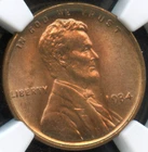 NGC - Wheat Cent - 1c - 1934 - MS-66-RD