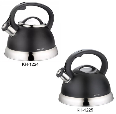 Wasserkocher, Teekessel, Flötenkessel für alle Kochfelder, ca. 2.2L - Kinghoff 