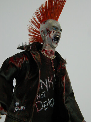 Zombie Punk Rocker customized figure 1/6 N84