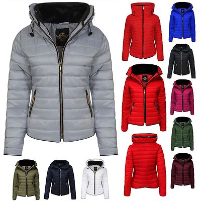 Neue wattierte Damen-Steppjacke mit Luftpolster 