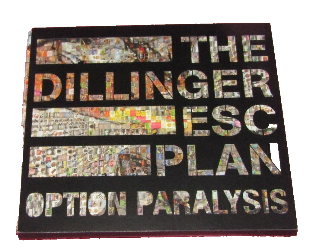 THE DILLINGER ESC PLAN - OPTION PARALYSIS CD ALBUM