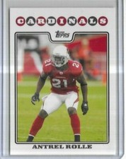 2008 Topps Football #253 Antrel Rolle Arizona Cardinals