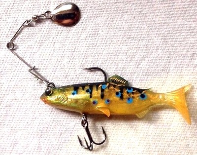 Live                    Spinner Bait      1/4 oz            Brook Trout   