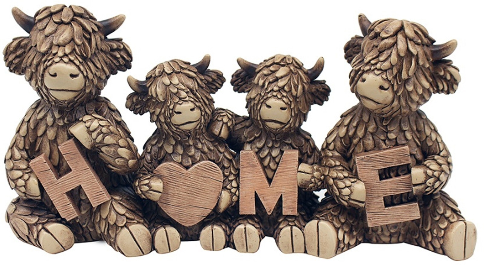 Home Word Ornament Love Decorative Brown Bedroom Living Room Accessories Décor